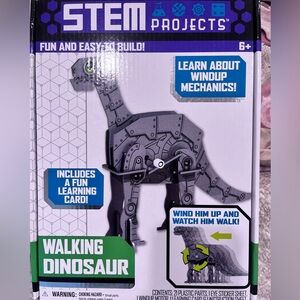 Stem walking dinosaur kit